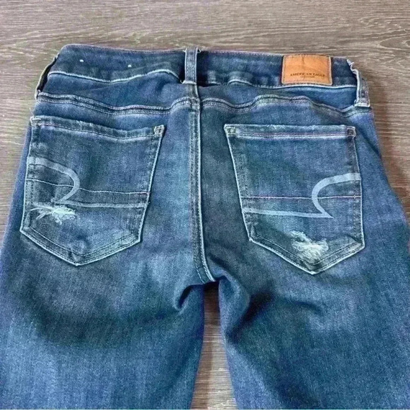 American Eagle High Rise Jegging Super Super Stretch 2R 1048 Like New - Picture 12 of 14
